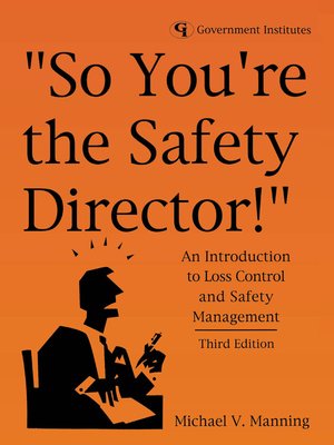cover image of So You're the Safety Director!